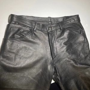 Wilson's Leather Black Leather Pants